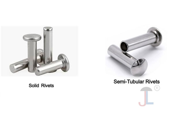 solid and tubular rivets