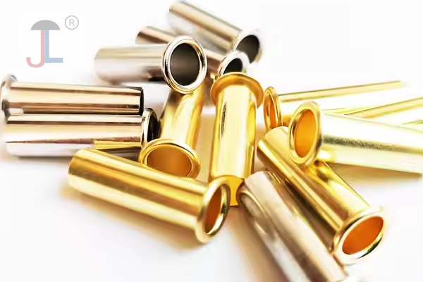 Can brass rivets used on aluminum