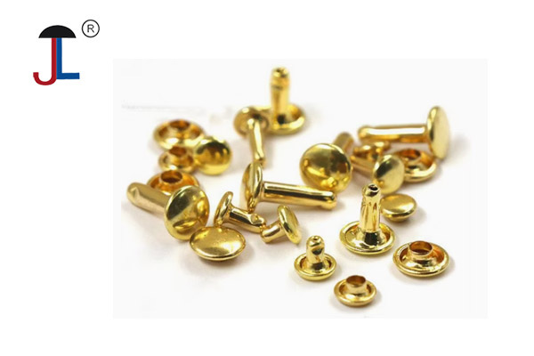 Brass Double-Cap Rivets