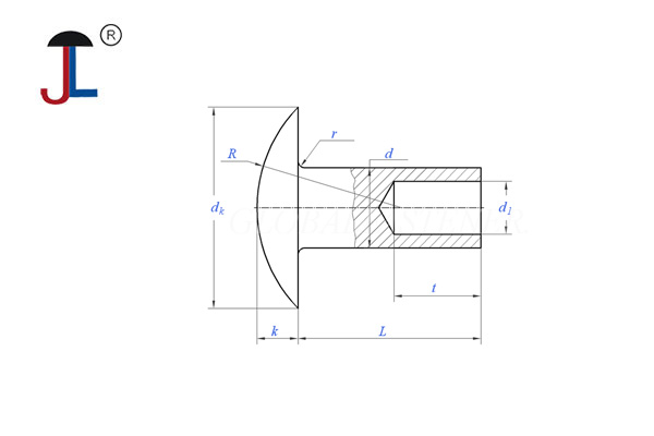 Truss Head Semi Tubular Rivet