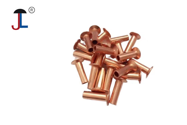 brass semi tubular rivets