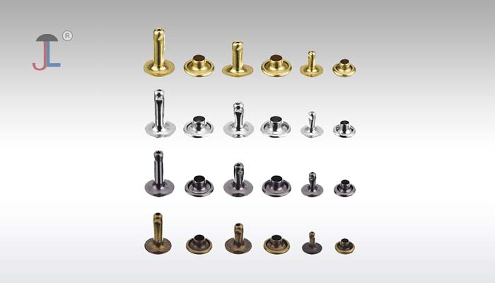 How do capped tubular rivets work