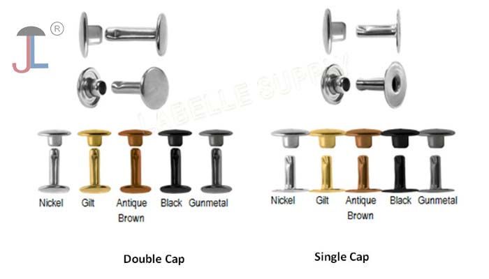 difference between single cap rivets and double cap rivets