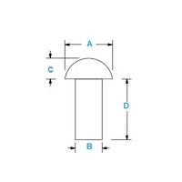 Solid Round Rivet