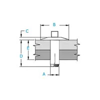 Trailer Liner Rivet